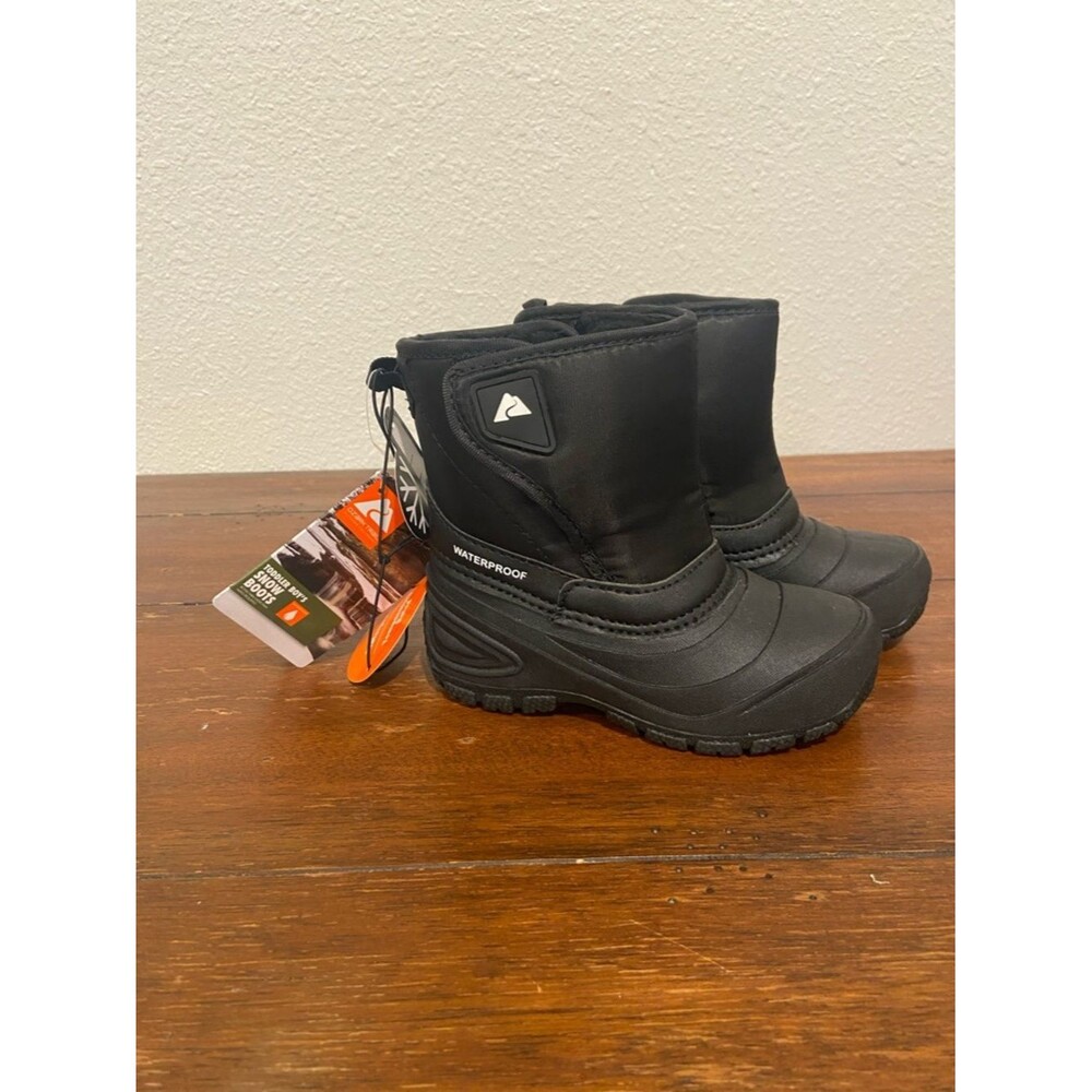 Ozark Trail Kids Snow Boots Size 9 Velcro Adjustable